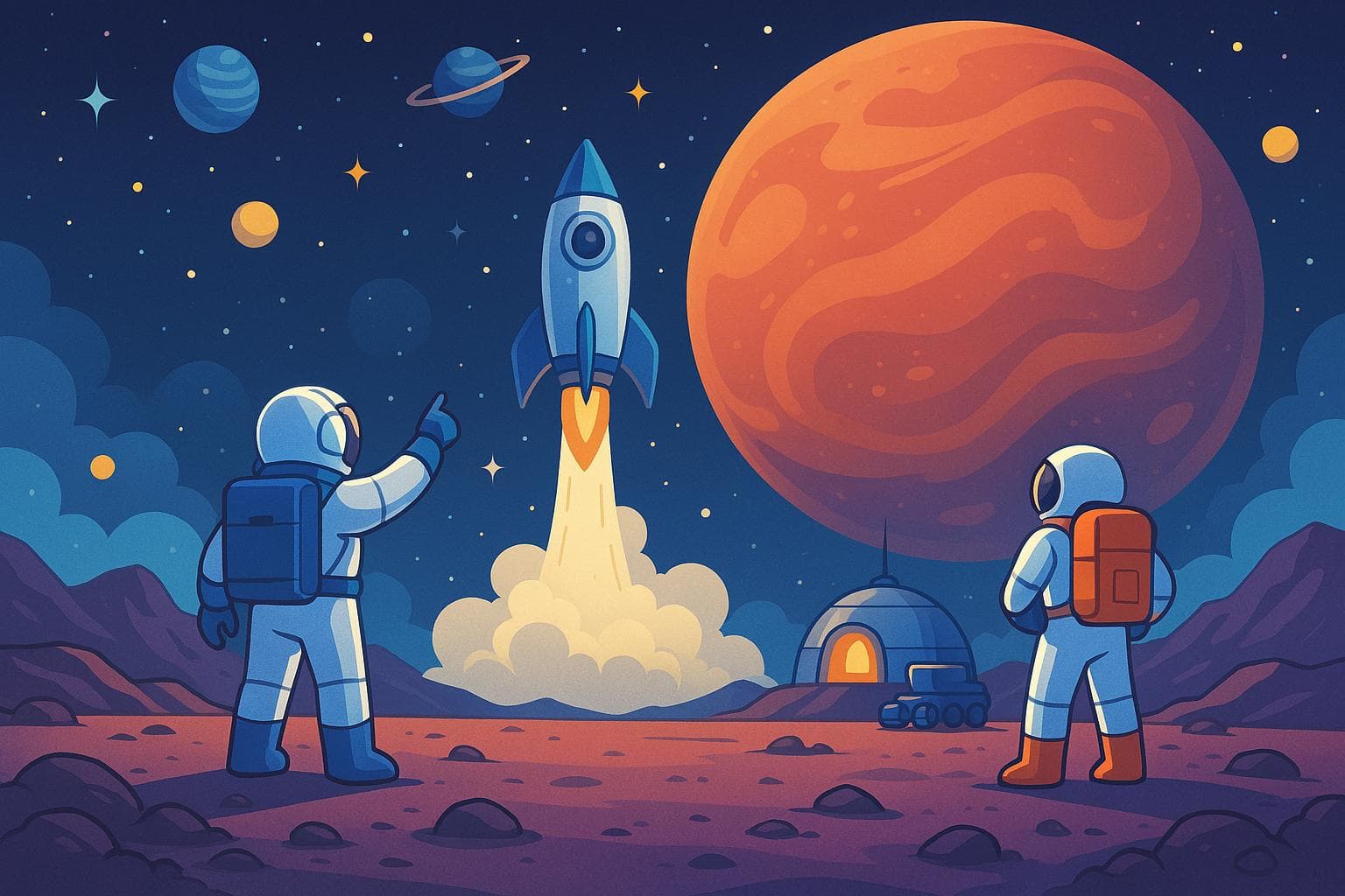 Space Adventure board game